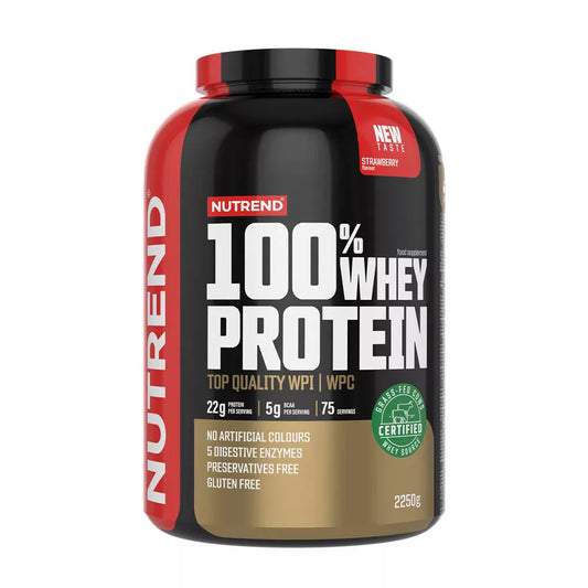 Nutrend 100% Whey Protein 2250g - Erdbeere